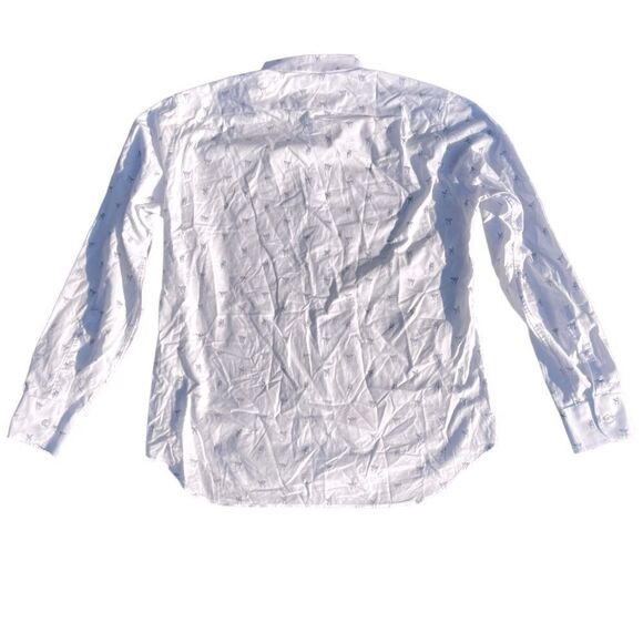 BONOBOS SHIRT, button Down, Hang loose print Size M Slim Fit - Picture 2 of 7